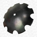 26" x 6 mm Notched Disc Blades - Abd Equipment & Parts LLC