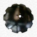 28″ x 10 mm Notched Disc Blades with 4 Dimples - Abd Equipment & Parts LLC