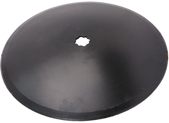 22 INCH X 1/4 INCH SMOOTH DISC BLADE WITH 1-1/8 SQ X 1-1/4 SQ CENTER HOLE