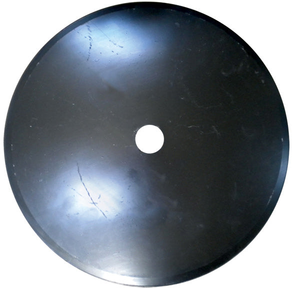 24 INCH X 6.5MM SMOOTH DISC BLADE WITH 1-3/4 INCH ROUND CENTER HOLE - SHALLOW CONCAVITY