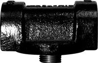 CAST IRON MOUNTING ADAPTOR - 1" NPT INLET / OUTLET - FOR 200E /250E /260 / 300 SERIES