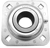 2-3/16 INCH ROUND RIVETED FLANGE DISC BEARING FOR CASE IH