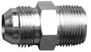 3/4 MALE JIC X 3/4 MALE PIPE - MALE CONNECTOR - STEEL