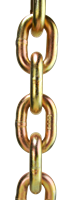 3/8 INCH X 63 FOOT GRADE 70 TRANSPORT BINDER CHAIN, ROUND PAIL