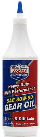 LUCAS HEAVY DUTY 80W-90 GEAR OIL - QUART