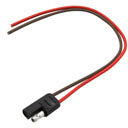 8 INCH 2 POLE FEMALE MOLDED TRAILER WIRING CONNECTOR