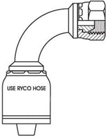 BSPP FEMALE 90 DEGREE BEND WITH 1/4 INCH THREAD FOR 1/4 INCH HOSE