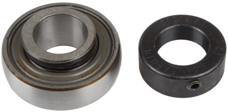 7/8 INCH BORE SEALED INSERT BEARING WITH COLLAR SPHERICAL RACE