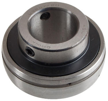 INSERT BEARING WITH SET SCREW - 1-1/4" BORE  -WIDE INNER RING - GREASABLE