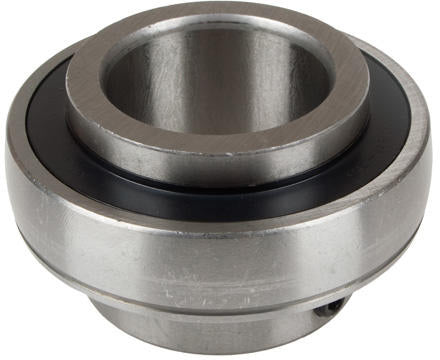 INSERT BEARING WITH SET SCREW - 2" BORE  -WIDE INNER RING - GREASABLE