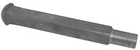 1-1/2 INCH X 13-3/4 INCH SQUARE AXLE FOR W&A