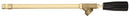 GUNJET AA12 ADJUSTABLE TWIST HANDLE  BRASS SPRAY GUN - 14" OVERALL