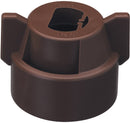 QUICKJET CAP FOR FLAT SPRAY TIPS - BROWN    REPLACES CP25611 / 25612 SERIES