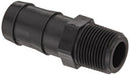 1 Inch x 1-1/4 Inch MNPT x Hose Barb Poly