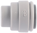 Gray Acetal End Stop 3/8