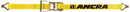 2" X 30' RATCHET STRAP WITH DOUBLE WIRE J-HOOKS - 10,000 Lb CAPACITY