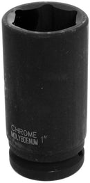 1 Inch x 6 Point Standard Impact Socket - 3/4 Inch Drive