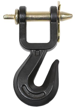 PIN-ON GRAB HOOK FOR 5/16 TO 1/2 INCH CHAIN