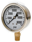 6000 Lb Pressure Gauge