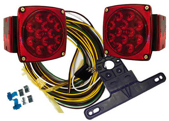 LED TRAILER LIGHT KIT - FOR TRAILERS UNDER 80 INCHES
