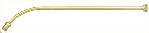 TEEJET 30 INCH CURVED BRASS WAND EXTENSION - FIXED BODY