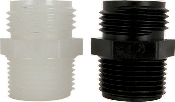E34 ADAPTER POLY, 3/4" MGHT X MPT