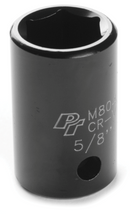 5/8 INCH X 6 POINT STANDARD IMPACT SOCKET - 1/2 INCH DRIVE