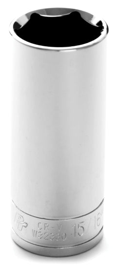 15/16 INCH X 6 POINT DEEP WELL IMPACT SOCKET - 1/2 INCH DRIVE