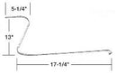 T-1 RIGHT HAND WHEEL RAKE TOOTH FOR TONUTTI