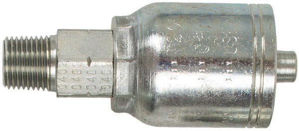 NPT MALE WITH 3/8 INCH THREAD FOR 1/4 INCH HOSE