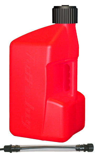 RED TUFF JUG WITH SPOUT - 5 GALLON