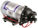 12V DIAPHRAGM PUMP PUMP WITH DEMAND SWITCH - 1.2 GPM / 60 PSI  3/8" FEMALE PORTS